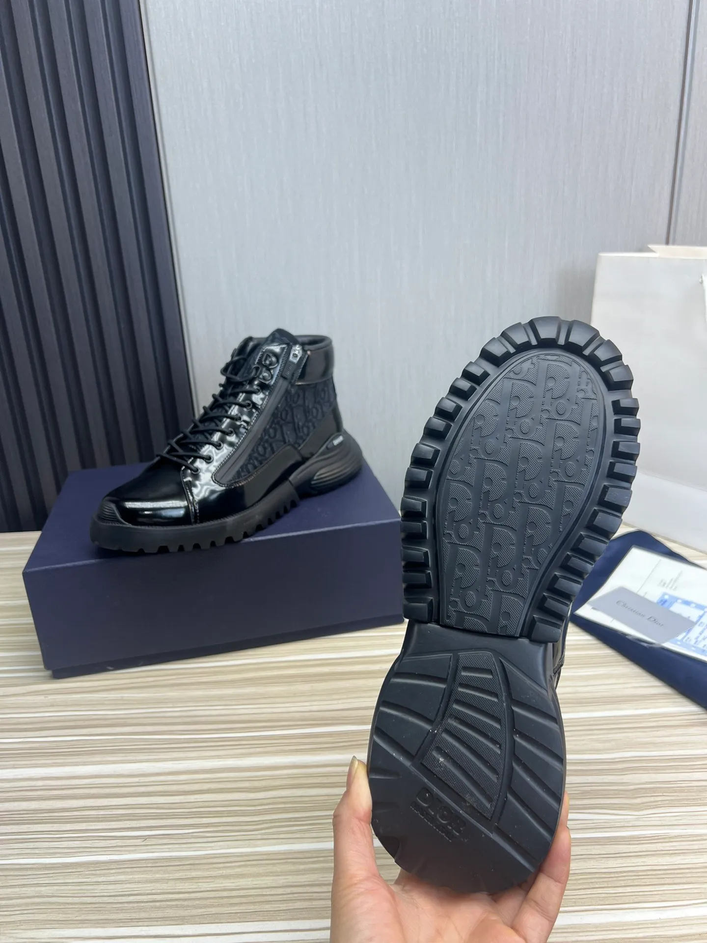 Men's men's shoes💰640💰 Dior men's business casual leather shoes👞all made of imported original brand leather, just to create a more comfortable wearing experience, upper: original cowhide splicing➕imported sheepskin lining, original non-slip and wear-resistant rubber outsole✔️36-45 (45 non-returnable)